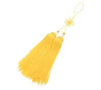 AIRHSKWI Épées chinoises en soie glacée - Accessoires d'arts martiaux pour les amateurs de Kung Fu et les artistes de danse, tissu/plume