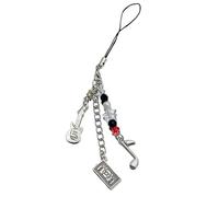 AIRHSKWI Porte-clés en forme de queue de poisson/basse/cœur avec breloque pour téléphone portable détachable, tissu/plume