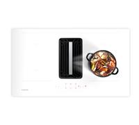 AirJet 90 Down Air System | table de cuisson à induction avec hotte aspirante | 10000 W | 750 m³/h | Boost A++