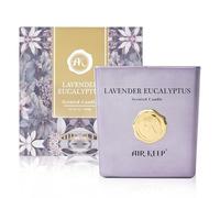 Airkeep Bougie Parfumée Lavender Eucalyptus, 460g avec Durée de Combustion Prolongée, Idéale comme Cadeau pour Femmes et Hommes