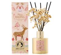 Airkeep Diffuseur de Parfum Cookie Duft, Diffuseur Parfum Maison avec 8 Bâtonnets Diffuseur Parfum, Décoration de Noël pour Chambre, Salon, Salle de Bain, Bureau, 100ml