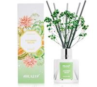 Airkeep Diffuseur de Parfum Cucumber Melon 100ml avec 8 Bâtonnets, Diffuseur Parfum Maison pour Chambre Salon Salle de Bain Bureau
