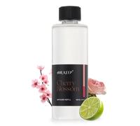 Airkeep Recharge Diffuseur 200ml - Huile Parfumée pour Bâtonnets - Longue Durée Jusqu’à 90 Jours - Cherry Blossom