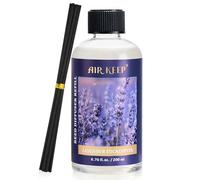 Airkeep Recharge Liquide Parfumé 200ml pour Diffuseur à Bâtonnets - Lavender Eucalyptus - Parfum d’Ambiance Maison pour Salon, Chambre, Salle de Bain