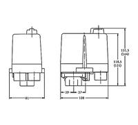 Airkraft AIRKRAFT Commutateur de pression Condor, 10-16 Amp., 1
