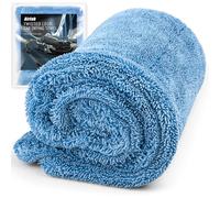 Airlab XL Chiffon Microfibre Séchage Voiture 60x40CM, 1200GSM Serviette Super Absorbant Anti Rayures Polissage Detail Auto Moto Vitre Salle de Bain, Lingette Entretien Professionnel Efficace Nettoyage