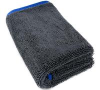 Airlab XXL Chiffon Microfibre Séchage Voiture Auto Super Absorbant 90x60CM | Serviette Polissage Anti Rayures Detail Moto Vitre Salle de Bain, Lingette Efficace Entretien Professionnel Nettoyage, 600GSM