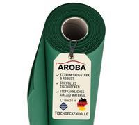 Airlaid Lot de 2 rouleaux de nappe - 1,2 m x 24 m - Aspect tissu - Pour mariage, baptême, anniversaire, communion, restauration, hôtel, restauration - Qualité supérieure - Vert
