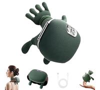 Airlandolists Massage Master for Shoulder, Neck Shoulder Massager, Simulated Human Hand Cervical Trapezius Neck Massager Pillow, with Heat, for Shoulders, Leg, Body Muscle Relief (1Pcs)