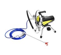 Airless Pulvérisateur de peinture électrique 1800 W, 3300 Psi, avec tuyau de 8 m, tige d'extension de 50 cm, 2,5 l/min, peinture murale intérieure extérieure, peinture à dispersion pour la protection