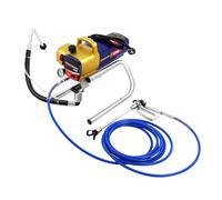 Airless Système de pulvérisation de peinture, 1500 W, 2,2 l/min, système de pulvérisation de peinture Airless + tuyau pour la maison, l'intérieur et l'extérieur, bricolage, abri de jardin, garage