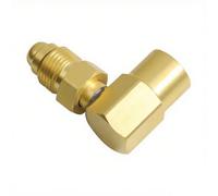 Airlink compact à 90 degrés inactif construit en bronze pour une efficacité de soudage renforcée. Connecteur d'air à pression en bronze pour équipement de soudage