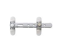 AIRLOCK à Bouton Poussoir Chromé - Entrebâilleur pour Fenêtres - SOCONA Ref. L1