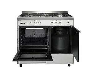 Airlux AA9PCGIX2 Butamax - Butanette 90cm Gaz noir inox