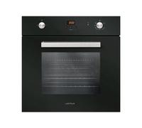 Airlux AFGC310BK - Four - encastrable - niche - largeur : 55.4 cm - profondeur : 55 cm - hauteur : 58.3 cm - avec système auto-nettoyant - classe A - noir
