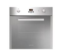Airlux AFGC310IX - Four - encastrable - niche - largeur : 55.4 cm - profondeur : 55 cm - hauteur : 58.3 cm - avec système auto-nettoyant - classe A - inox