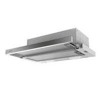 Airlux Hotte téléscopique AHT630IX 59,8 cm - prof. 280 cm - évacuation/recyclage - inox/argent