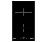 Airlux Table de cuisson à induction ATI322BK 2 plaques Niche 27×49 cm Noir