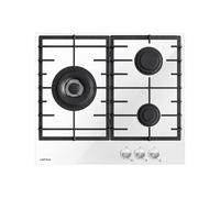 Airlux ATV63TWH Table de cuisson au gaz Blanc verre - 3 foyers