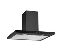 Airlux Hotte décorative murale AHBS660BK 60 cm 636 m3/h Noir