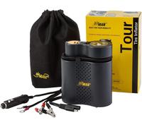 Airman Tour Aventure Compact Air Compresseur Avec Sae, Crocdile Clips, Terminal Bagues Et 12v Cigarette Douille Connectivité