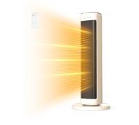 AIRMATE Chauffage d'appoint de Grande Pièce de 63cm, Chauffage Electrique de 2000W, Chauffage Soufflant en Céramique PTC économique, Radiateur Electrique, Radiateur Soufflant,Télécommande