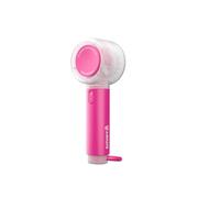 Airmate Ventilateur Portable à Main, Mini Ventilateur Turbo Portable, 5 Vitesses, Rechargeable USB 3000mAh, Ventilateurs de Poche Bottom with Removable Open Ring Buckle, Pour Intérieur Extérieur-Rose