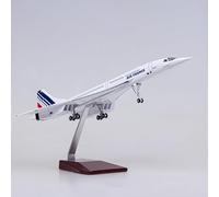 AirModels Modèle d'avion Concorde Air France extra large - Modèle d'avion en résine à l'échelle 1:125 Jouet à collectionner