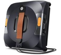 AIRMSEN YW733 Robot laveur de vitre, planification automatique, 4 modes de nettoyage, 4 buses de pulvérisation, grand réservoir 110 ml, 6000 Pa, pour vitres, parois de douche & miroirs