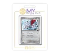 Airmure de Pierre 142/182 Reverse - Myboost X Écarlate et Violet 10 Rivalités Destinées - Coffret de 10 Cartes Pokémon Françaises