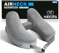 AIRNECK Coussin pour la nuque Coussin pour la nuque Voyage avion voiture Coussin de voyage avec appui-tête gonflable