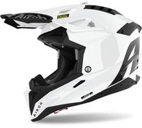 Airoh Aviator 3 Color Casque de motocross, Blanc, Taille S (55/56)