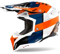 Casque Tout-Terrain Airoh AVIATOR 3 MONARCH Orange Gloss