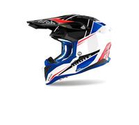 airoh AVIATOR 3 PUSH BLUE/RED GLOSS XL
