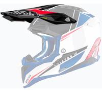 Frontino Casque Airoh Aviator 3 Push Bleu Jaune Brillant