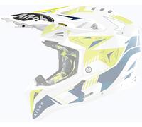 Airoh Aviator 3 Spin, pic Blanc/Jaune/Bleu Blanc/Jaune/Bleu