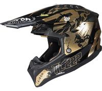 Airoh Aviator 3 TC 222 The Legend Casque de motocross, noir-or, taille M pour homme