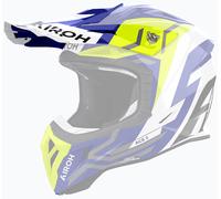 Airoh Aviator Ace 2 Ground, pic Blanc/Bleu/Jaune Néon Blanc/Bleu/Jaune Néon