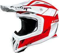 Airoh Casque Tout-Terrain Aviator Ace 2 Iron Red Gloss Taille M