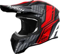 Airoh Aviator Ace 2 Proud, casque à croix L Mat Noir/Rouge/Gris Mat Noir/Rouge/Gris