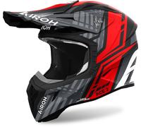 Airoh Aviator Ace 2 Proud Casque de motocross, gris-argent, taille M pour homme
