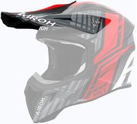 Airoh Aviator Ace 2 Proud, pic Mat Noir/Gris/Rouge Mat Noir/Gris/Rouge