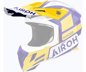 Airoh Aviator Ace 2 Sake, pic Blanc/Jaune Blanc/Jaune