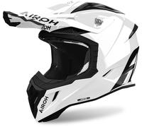 Airoh Aviator Ace 2 Solid Casque de motocross, blanc, taille XL pour homme