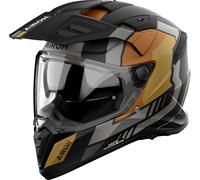 Casque Adventure Airoh Bandit Or MatL Or Mat
