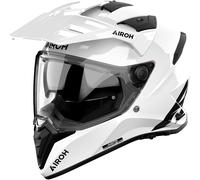 Airoh Bandit Solid, casque d aventure L Blanc/Noir Blanc/Noir