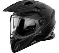 Airoh Bandit Solid, casque d aventure M Noir Mat/Gris Noir Mat/Gris