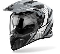 Airoh Bandit Spicy Casque d’enduro, noir-gris-blanc, taille XL pour homme