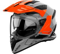 Airoh Bandit Tune, casque d aventure XXL Gris/Noir/Orange Gris/Noir/Orange