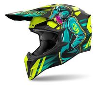 Airoh Casque Cross Wraaap Cyber Jaune mat Taille L